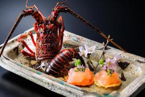 日式旅馆内部或周边提供的食物