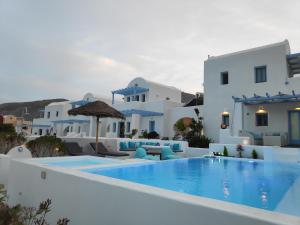 Bazén v ubytovaní Santoxenia luxury villa alebo v jeho blízkosti
