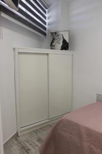 Postel nebo postele na pokoji v ubytování Apartamento con vistas al mar