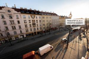 Výhľad na mesto Praha alebo výhľad na mesto priamo z apartmánu