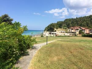 Paesaggio naturale nelle vicinanze della villa