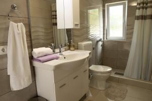 Koupelna v ubytování Apartman Sofia