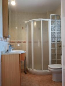 Koupelna v ubytování Beach Apartment Las Acacias Torrenueva
