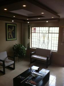 Posezení v ubytování Hostal Jora Continental