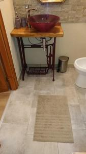 Koupelna v ubytování B&B Maison Odille