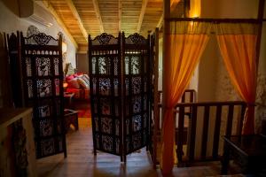 Posteľ alebo postele v izbe v ubytovaní Casa con encanto en Alájar- El Bosque mágico de Alájar