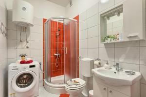 Koupelna v ubytování Apartment Amfiteatar Moris