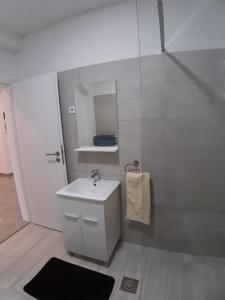 Vonios kambarys apgyvendinimo įstaigoje Apartman Noah