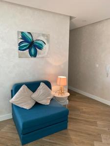 Posezení v ubytování Butterfly Apartman