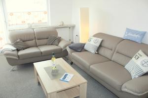 Posezení v ubytování Appartment Vermietung Lütje