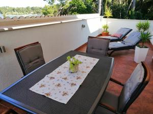 Balkón nebo terasa v ubytování Apartment Markorcula