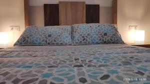 Posteľ alebo postele v izbe v ubytovaní Loft 500 metros de la playa
