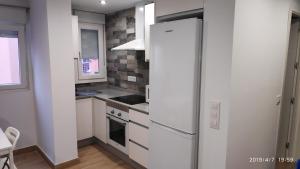 Kuchyňa alebo kuchynka v ubytovaní Loft 500 metros de la playa + 3 fotografie