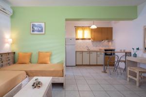 Køkken eller tekøkken på Garden House Psarogiannis