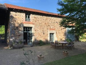 Zahrada ubytování Les écuries du château des Rieux
