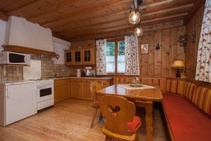 Eldhús eða eldhúskrókur á Gasserhütte