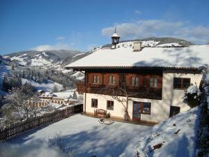 Haus Hinterfürbach om vinteren