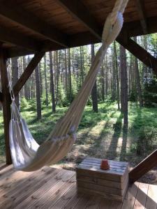Zahrada ubytování Tahkuna tree-house