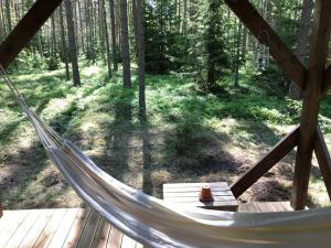 Zahrada ubytování Tahkuna tree-house