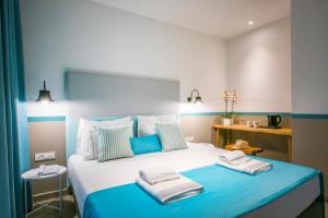 Posteľ alebo postele v izbe v ubytovaní Solimar Turquoise - Adults Only