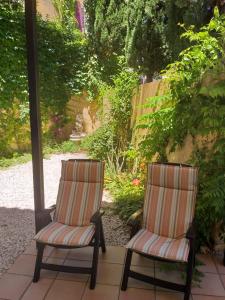 A garden outside Casa Jazmín Fuentes de Almuñecar