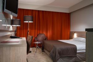 Posteľ alebo postele v izbe v ubytovaní Hotel HP Park