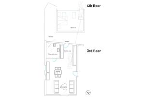 The floor plan of Barbakan