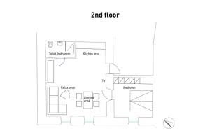 The floor plan of Barbakan