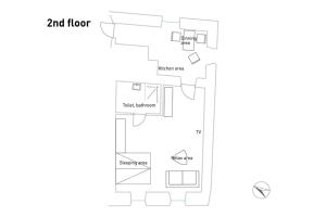 The floor plan of Barbakan