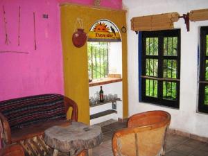 Posezení v ubytování Posada El Jardin
