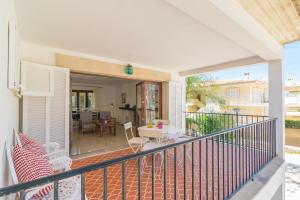 A balcony or terrace at Garballons 5 1D