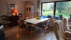 Posezení v ubytování B&B Hesselbjerg