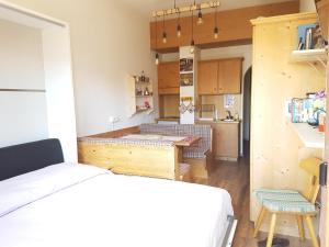 Kuchyň nebo kuchyňský kout v ubytování Casa Mowgli - Residence Sussy