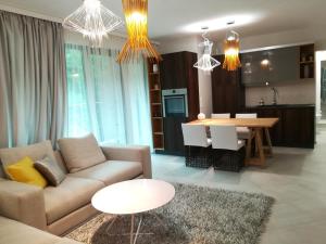 Nhà bếp/bếp nhỏ tại Sunrise Complex Apartments
