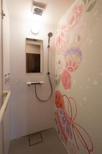 Koupelna v ubytování Guesthouse kukuru