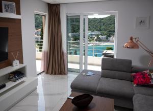 Posezení v ubytování Luxury Apartment Mr. Perfect