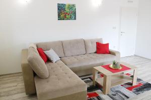 Posezení v ubytování Apartments Neda
