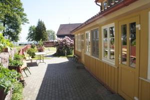 Zahrada ubytování Poilsis Juodkrantėje