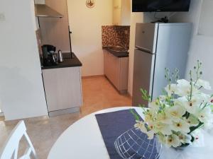 Kuchyň nebo kuchyňský kout v ubytování Apartment Surdić