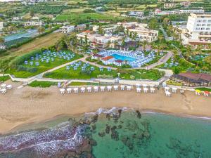 an aerial view of a resort with a beach at Creta Royal - Adults Only in Skaleta