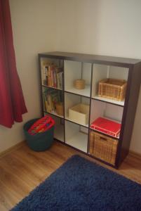 Knihovna v apartmánu