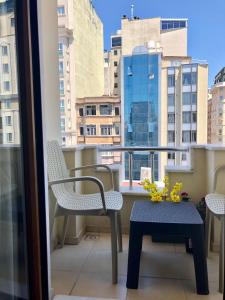 Balkón nebo terasa v ubytování Taksim House Suites