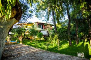 Vonkajšia záhrada v ubytovaní Villa Swan