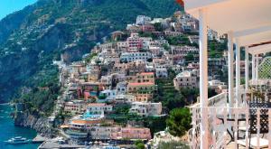 a view of the amalfi coast from a house at Hotel Marincanto in Positano