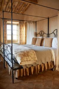 Katil atau katil-katil dalam bilik di Relais Sant'Elena