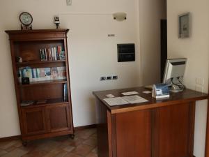 Knihovna v bed and breakfast