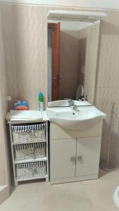 Et badeværelse på Stella Marina