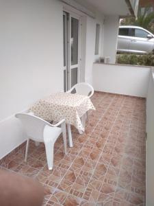 Balkón alebo terasa v ubytovaní Apartmants Emy