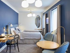 Letto o letti in una camera di Hotel Randers