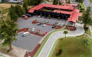 Letecký snímek ubytování The Park Hotel Ruapehu